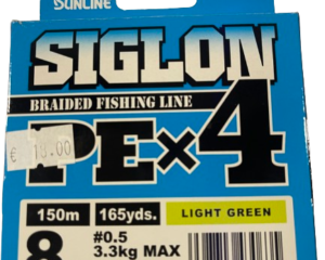 SUNLINE SIGLON PE X4 150M LIGHT GREEN