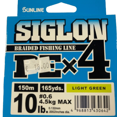SUNLINE SIGLON PE X4 150M LIGHT GREEN