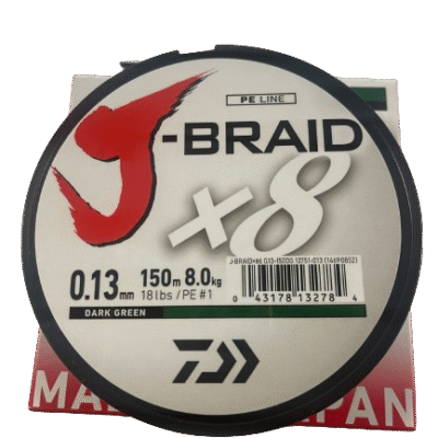 Pintas valas Daiwa J-Braid X8 150m