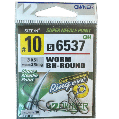 Kabliukai Owner Worm Bh-Round 6537