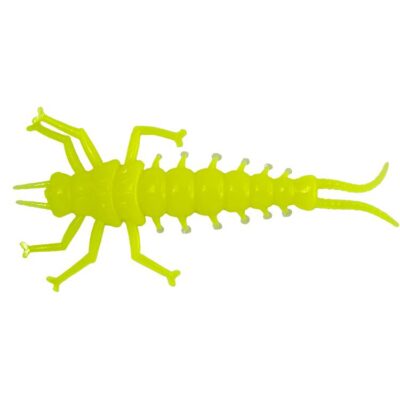 Silikoninis masalas LureMax STONE FLY 2,5"/6,5cm Chartreuse (8 pcs.)