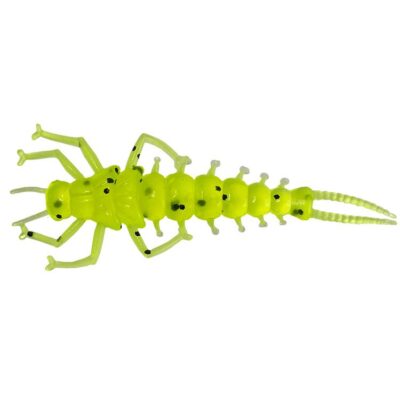 Silikoninis masalas LureMax STONE FLY 2,5"/6,5cm Lime Pepper (8 pcs.)