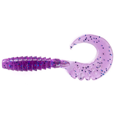 Silikoniniai masalai FishUp Fancy Grub 2.5" (10vnt.), #014 - Violet/Blue