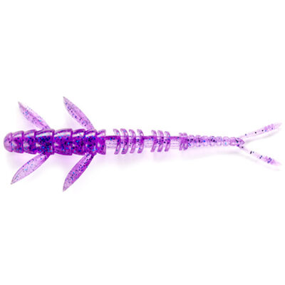 Silikoniniai masalai FishUp Flit 4" (7vnt.), #014 - Violet/Blue