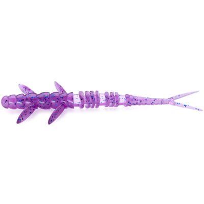 Silikoniniai masalai FishUp Flit 3" (8vnt.), #014 - Violet/Blue