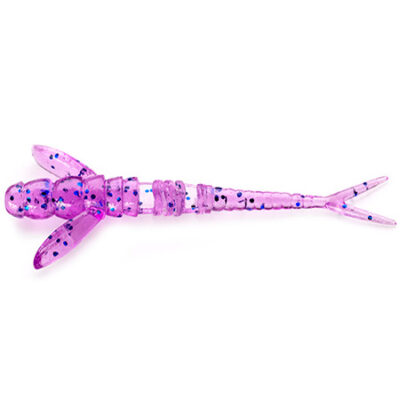 Silikoniniai masalai FishUp Flit 1.5" (10vnt.), #014 - Violet/Blue
