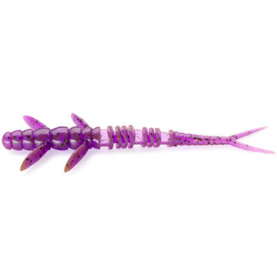 Silikoniniai masalai FishUp Flit 3" (8vnt.), #016 - Lox/Green & Black