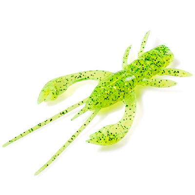 Silikoniniai masalai FishUp Real Craw 2" (7vnt.), #026 - Flo Chartreuse/Green
