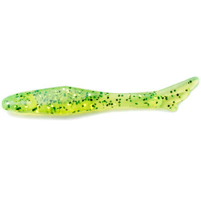 Silikoniniai masalai FishUp Tiny 1.5" (12vnt.), #026 - Flo Chartreuse/Green