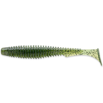 Silikoninis masalas FishUp U-Shad 3" (9pcs.), #042 - Watermelon Seed