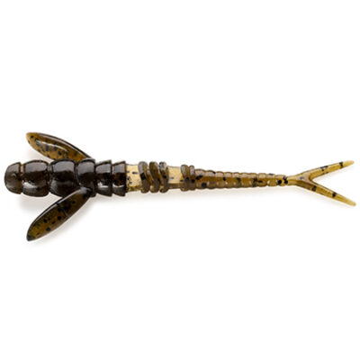 Silikoniniai masalai FishUp Flit 1.5" (10vnt.), #043 - Watermelon Brown/Black