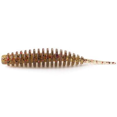 Silikoniniai masalai FishUp Tanta 1.5" (10vnt.), #045 - Green Pumpkin/Red & Black