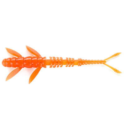 Silikoniniai masalai FishUp Flit 4" (7vnt.), #049 - Orange Pumpkin/Black