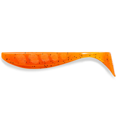 Silikoninis masalas FishUp Wizzle Shad 2" (10pcs.), #049 - Orange Pumpkin/Black
