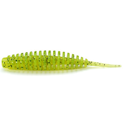 Silikoniniai masalai FishUp Tanta 1.5" (10vnt.), #055 - Chartreuse/Black