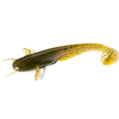 Silikoniniai masalai FishUp Catfish 2" (10vnt.), #074 - Green Pumpkin Seed