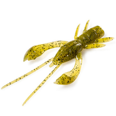Silikoniniai masalai FishUp Real Craw 1.5" (10vnt.), #074 - Green Pumpkin Seed