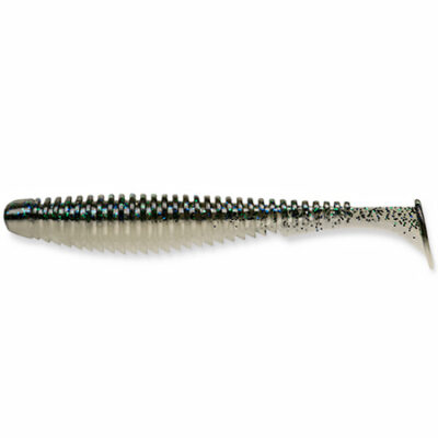 Silikoninis masalas FishUp U-Shad 4" (8pcs.), #201 - Bluegill/Pearl
