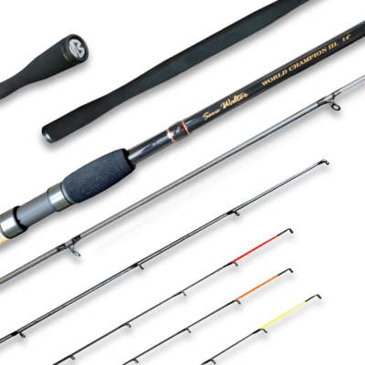 Feeder meškerė SERIE WALTER WORLD CHAMPION III. CARP FEEDER 420 150G LC