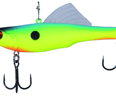 Vobleris vert. ECOPRO VIB Sandra-M 85mm 19g  015 (Bio-4)  Blue Canary