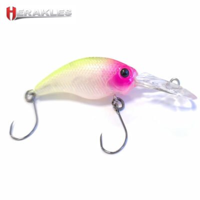 Vobleris HERAKLES ASU 35F 35mm 3.1g (Pink Head Chart.)