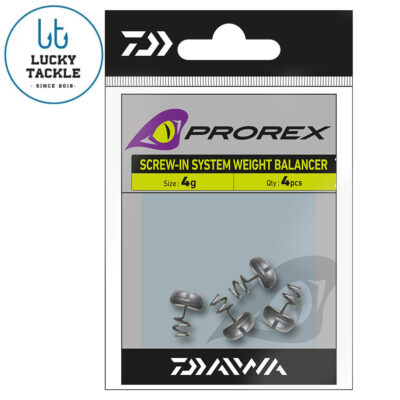 Svareliai DAIWA PX Screw-In Weight Balancer 10g 3vnt./pak.