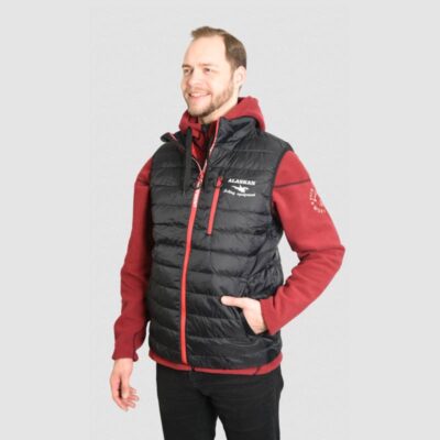 Dygsniuota liemenė Alaskan Juneau Vest black M