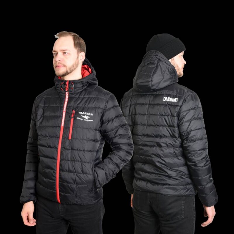Dygsniuota striuke alaskan juneau black