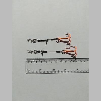 Apkaustas Gurza LEADER STINGER RIG ST-36 2 (7 & 9 сm) ORuv 2 vnt.