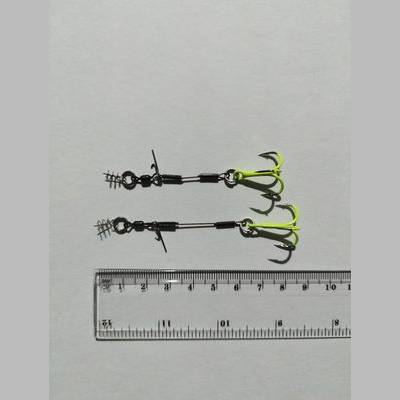 Apkaustas Gurza LEADER STINGER RIG ST-36 4 (6,5 & 8,5 сm) CHuv 2 vnt.