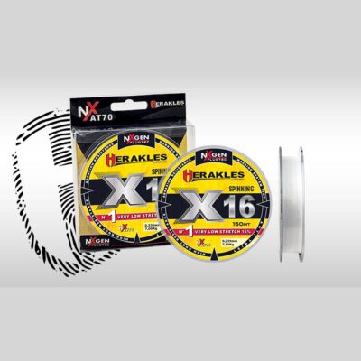 Monofilamentinis valas HERAKLES X16 150m 0,215mm 5,90kg
