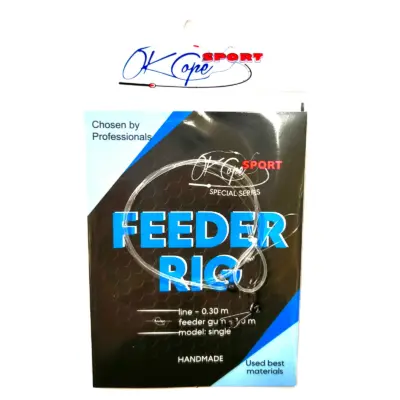 OKCOPE SPORT Feeder rig single - 0.8mm