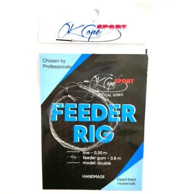 OKCOPE SPORT Feeder rig double - 0.7mm