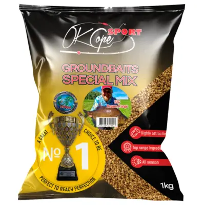 Jaukas OKCOPE SPORT GROUNDBAITS Special mix - BIG Bream Range 1kg