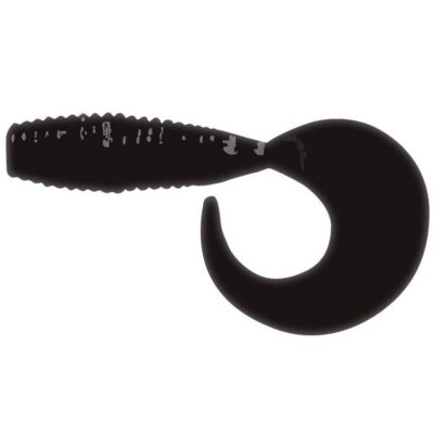 Silikoninis masalas LureMax TEASER 1,5''/4cm, Black (10 pcs.)