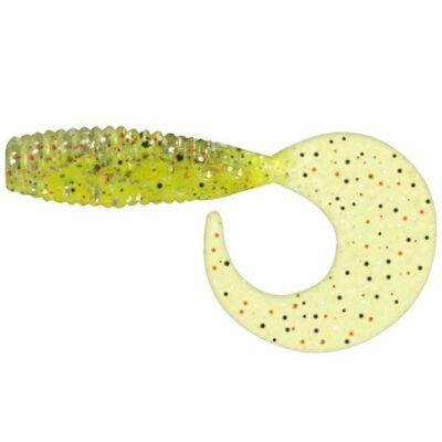 Silikoninis masalas LureMax TEASER 2''/5cm, Smokey Mustard (10 pcs.)
