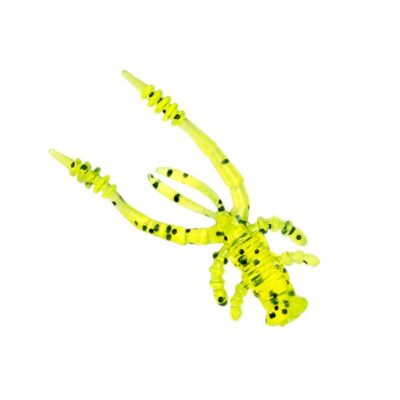 Silikoninis masalas LureMax VOODOO BUG 2''/5cm, Lime pepper (10 pcs.)