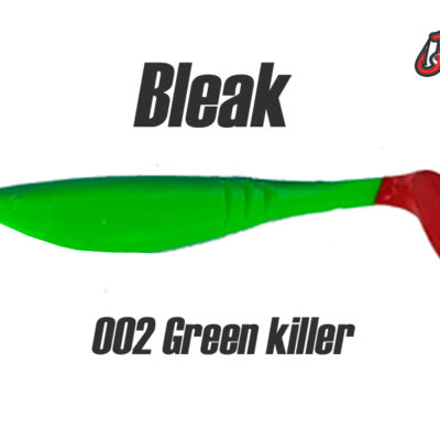 Silikoninis masalas Jig It Bleak 4.5 color. 002 Green killer