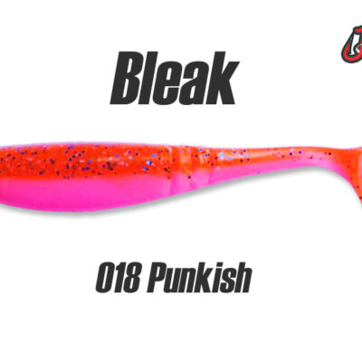 Silikoninis masalas Jig It Bleak 3.4 color. 018 Punkish (Garlic)
