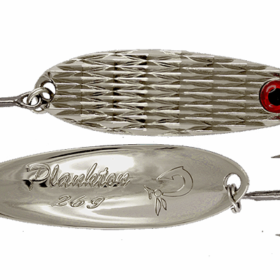 Blizgė LureMax Plankton 75mm, 26g, 09, Red eye