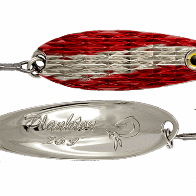 Blizgė LureMax Plankton 75mm, 26g, 35, White eye