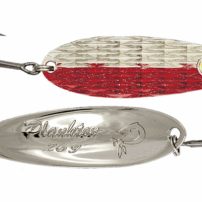 Blizgė LureMax Plankton 75mm, 26g, 38, White eye