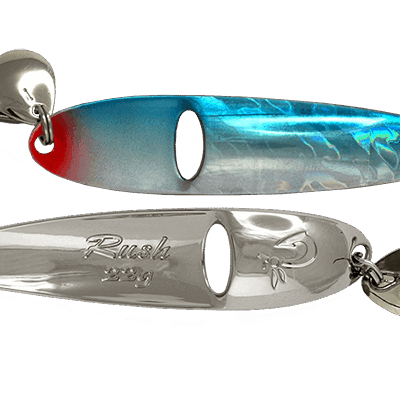 Blizgė LureMax Rush 90mm, 28g, 20, Silver eye