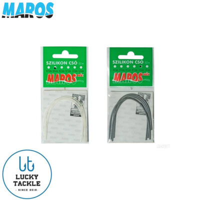 Maros silikoniniai vamzdeliai juodi 0,3mm