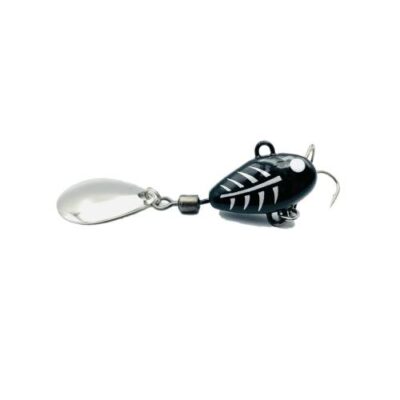 Masalas tail spinner “Hurricane” 7.5g Black Ghost