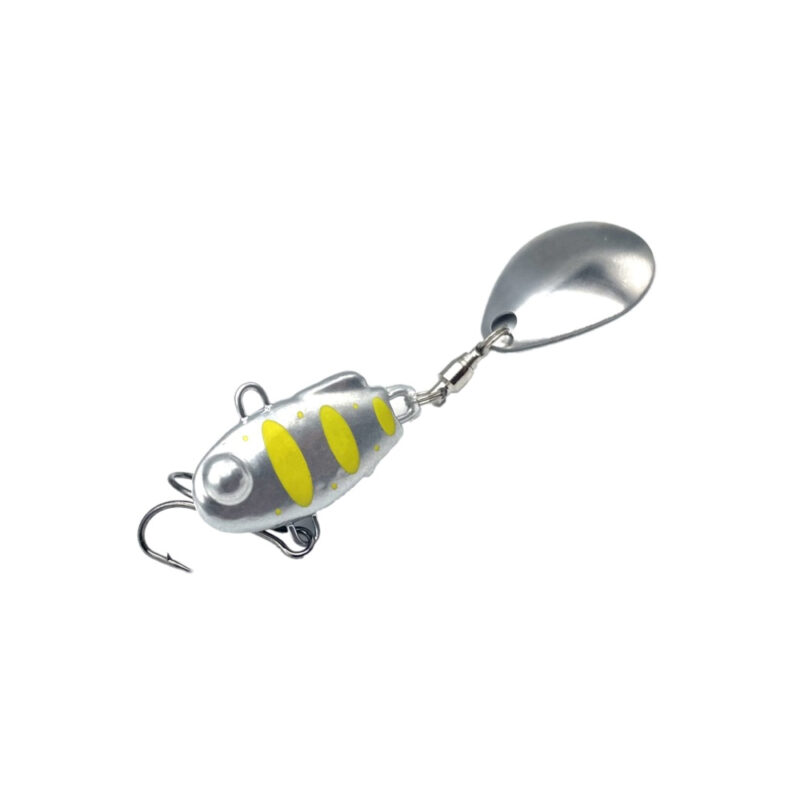 Masalas tail spinner Hurricane TC 1 10g Silver Yellow