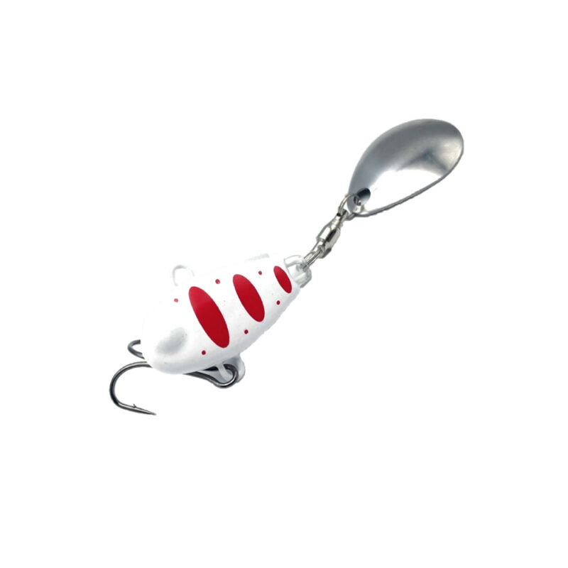 Masalas tail spinner Hurricane TC 1 10g White Red