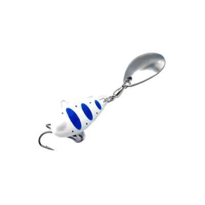 Masalas tail spinner "Hurricane" TC-1 7g White blue