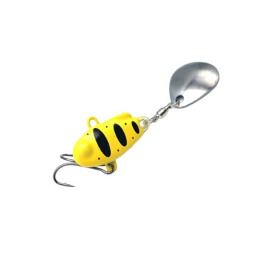 Masalas tail spinner "Hurricane" TC-1 7g Yellow-Black