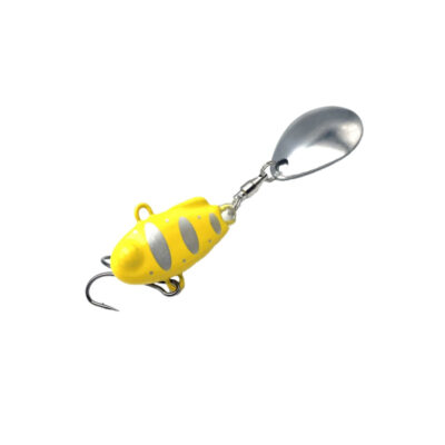 Masalas tail spinner "Hurricane" TC-1 10g Yellow-Silver
